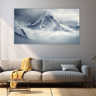 Snow Mountain Painting